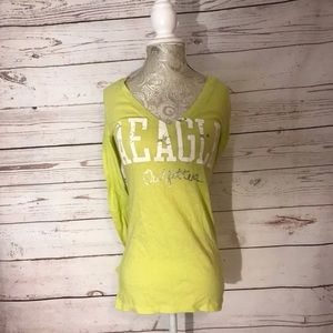 New With Tags Yellow AE Long Sleeve Top